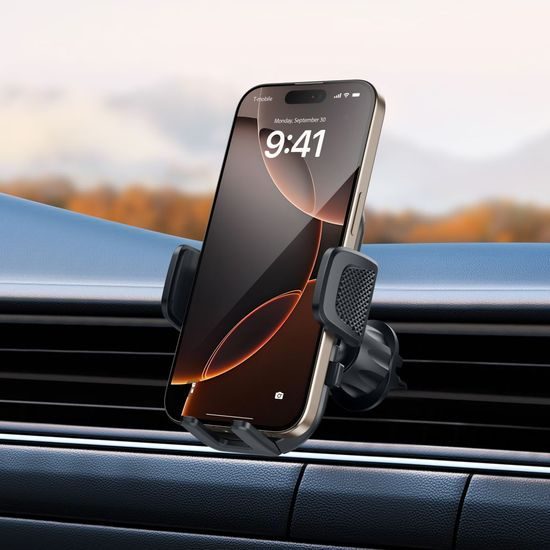 Tech-Protect V8 Suport Universal pentru Telefon la Ventilație / CD, Negru