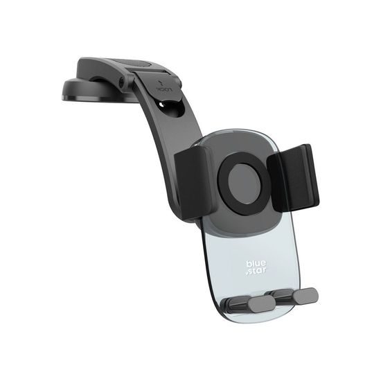 BlueStar Long Neck Crystal suport pentru bord / geam, negru