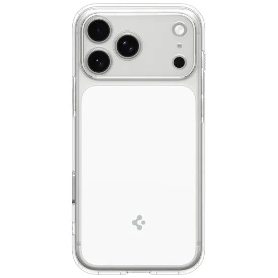 Spigen Ultra Hybrid "T" Mag s MagSafe, iPhone 17 Pro / 18 Pro, biely