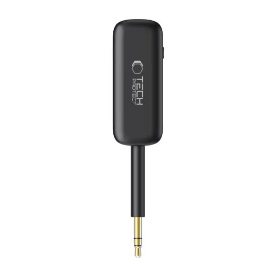 Tech-Protect UltraBoost AU02 Bluetooth 5.4 AUX audio adapteris – juoda