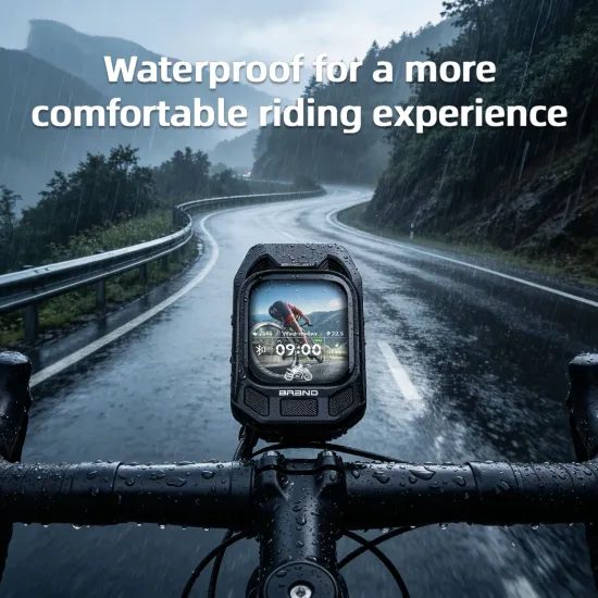 Computer ciclocomputer GPS inteligent cu display AMOLED 2,13", navigație și Bluetooth 5.0