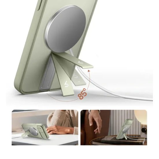 Husă Suritch MagSafe Shockproof, iPhone 13 / 14, verde