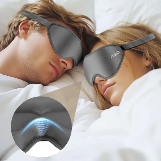 Miego kaukė Tech-Protect Eyeshade Sleep – pilka