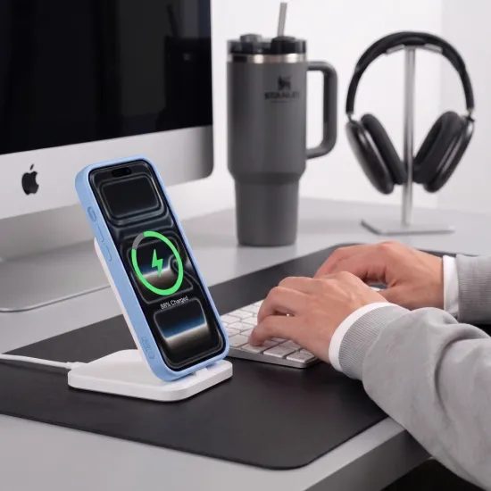 Tech-Protect BasicMag MagSafe, iPhone 17 Pro / 18 Pro, světle modrý