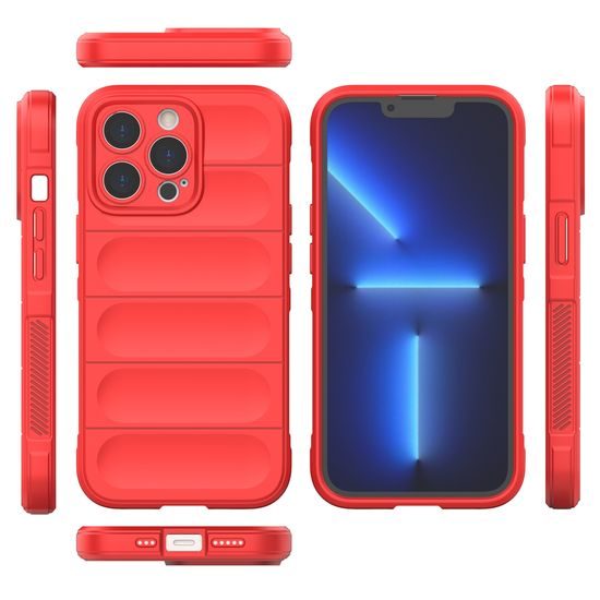 Husă Magic Shield, iPhone 13 Pro, roșie