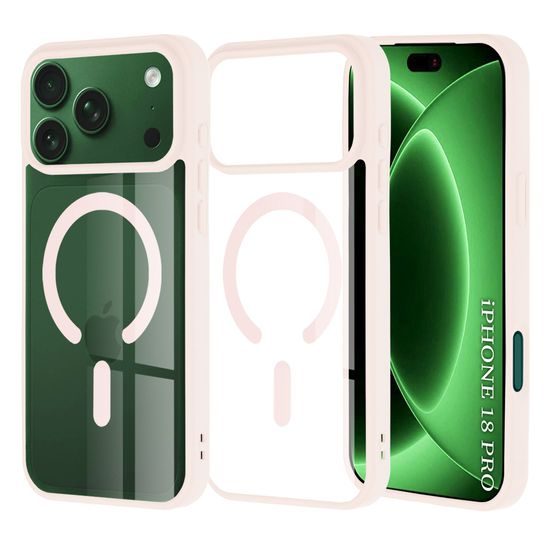 Etui Techsuit MagSafe Pro, iPhone 17 Pro / 18 Pro, różowe