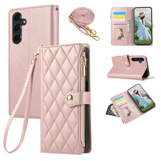 Glamour θήκη, Samsung Galaxy A16 / A26 / A17, ροζ