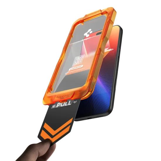 Spigen Alm Glas.Tr Slim Zaščitno kaljeno steklo, 3 kosi, iPhone 17 Pro