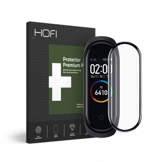Hofi Pro+ Tvrzené sklo, Xiaomi Mi Band 4, černé