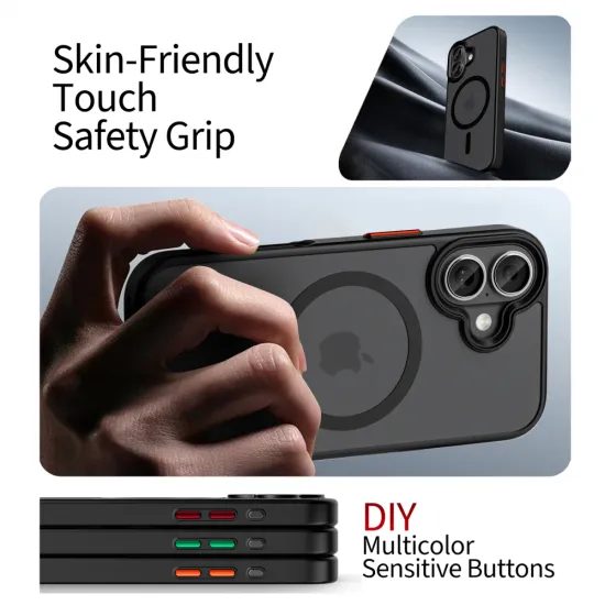 Tech-Protect MagMat XT 4-Set MagSafe, iPhone 17, μαύρο ματ