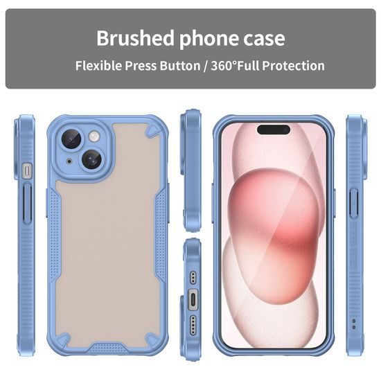 ArmorShield Hybrid Case, iPhone 15, μπλε