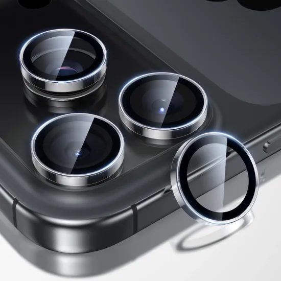 ESR Armorite Edzett üveg kameralencse védő, iPhone 14 Pro / Max / 15 Pro / Max / 16 Pro / Max / 17 Pro / Max, átlátszó