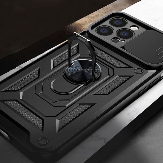 Techsuit CamShield, iPhone 13, černý