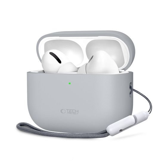 Tech-Protect Θήκη Σιλικόνης, Apple AirPods Pro 3, γκρι