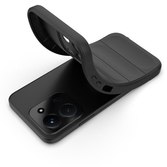 Θήκη Wency Magic Shield, Xiaomi Redmi 15C, μαύρη