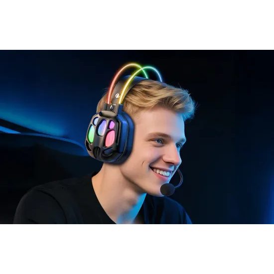 Onikuma X89 Gaming Ακουστικά, μαύρο