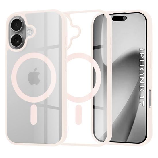 Techsuit MagSafe Pro, iPhone 17, ροζ