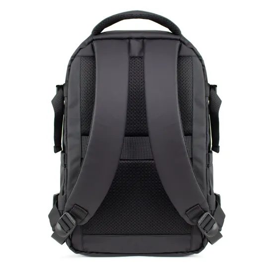 Wozinsky WPW-20L Cestovní batoh s přihrádkou na notebook do 15", 40 × 20 × 25 cm, černý