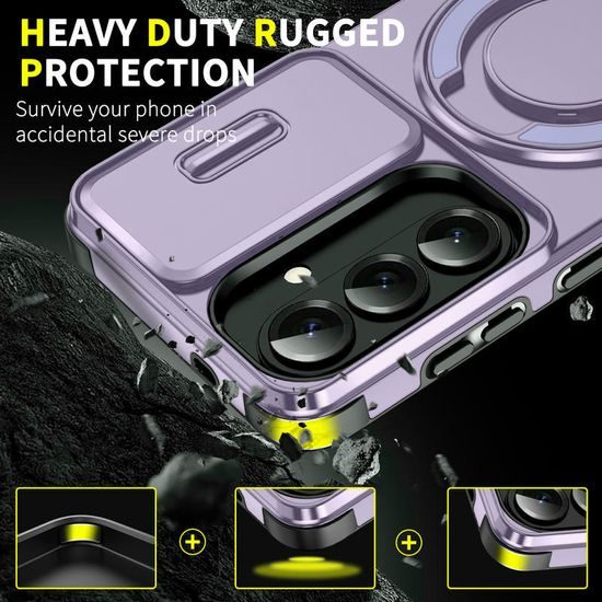 Θήκη Camslide Stand, Samsung Galaxy S26, μωβ