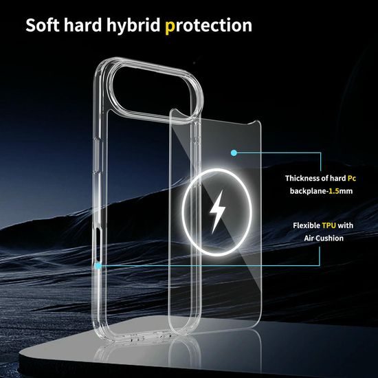 Διάφανη θήκη Magsafe, iPhone Air, διαφανής