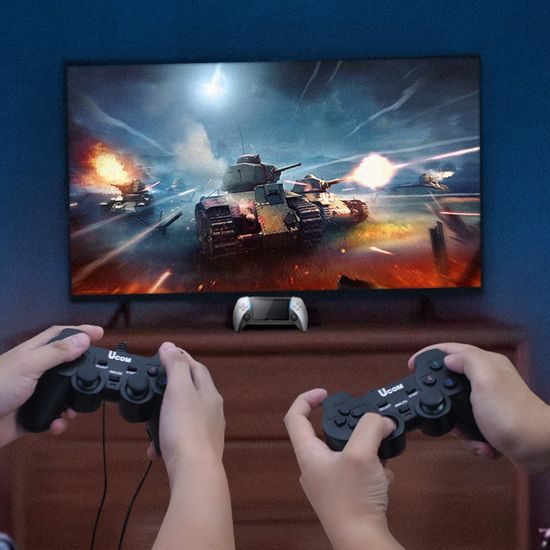 Project X Φορητή κονσόλα παιχνιδιών με οθόνη 4,3" HD IPS, λευκή