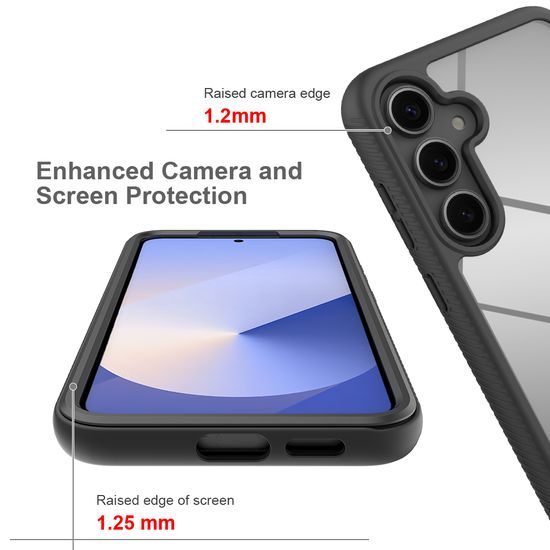 JP Defense360 θήκη, Samsung Galaxy S25 Plus, μαύρο