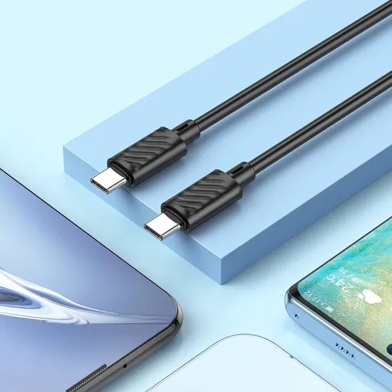 Hoco X88 kabel USB-C - USB-C, PD 3A 60W, 1 m, černý