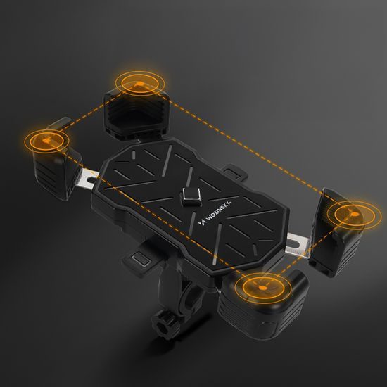 Wozinsky WUD-01B Suport telefon pentru ghidon, negru