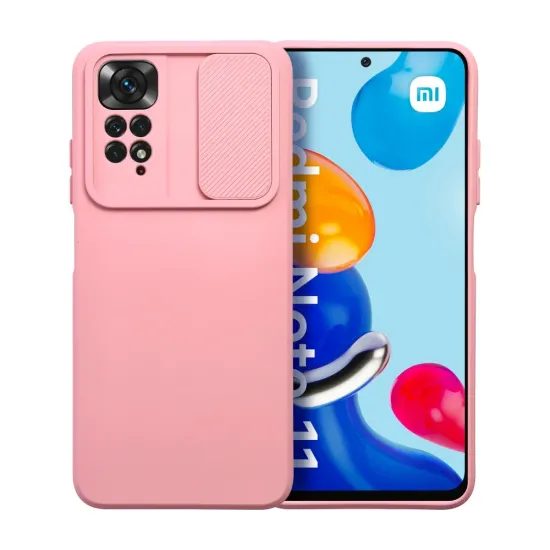 Θήκη Slide, Xiaomi Redmi 9A / 9AT, ροζ