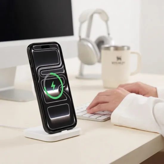 iPhone 17 Pro Max / 18 Pro Max vāciņš – Tech-Protect MagFlex MagSafe – spīdīgi melns