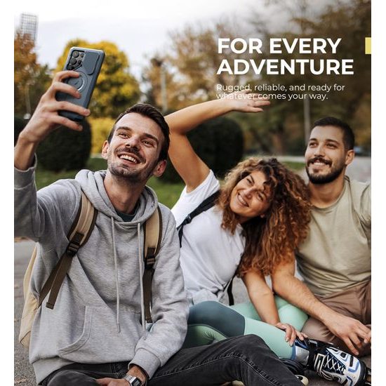 Dexnor MagSafe 360 Kickstand Προστατευτική Θήκη Samsung Galaxy S25 Ultra, μπλε