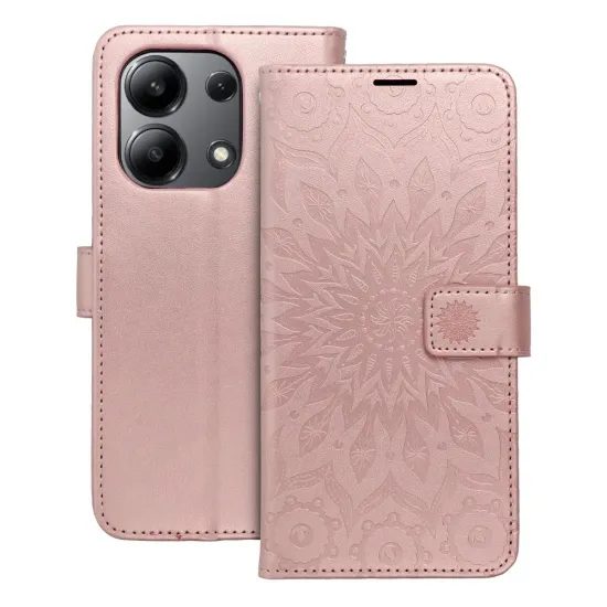 Mezzo púzdro, Xiaomi Redmi Note 13 4G, vzor 2, rosegold
