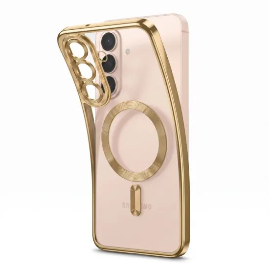 Tech-Protect MagFlex MagSafe Samsung Galaxy S26 FE, γυαλιστερό χρυσό