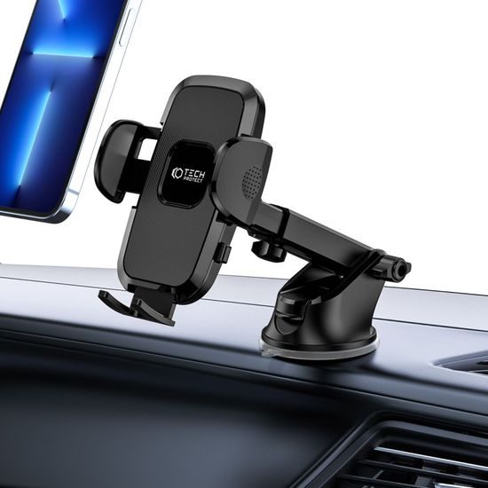 Tech-Protect V3 držák na čelní sklo a palubní desku auta, černý