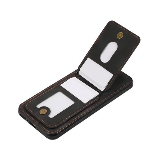 Keresztbőrönd tok, Samsung Galaxy A16, fekete