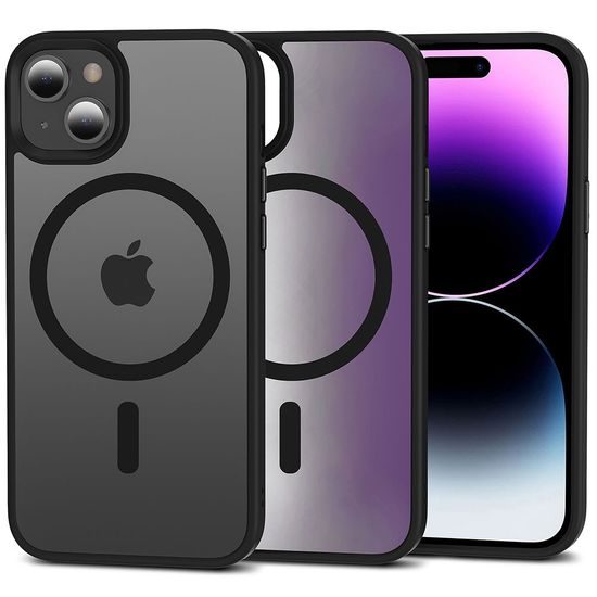 Tech-Protect MagMat MagSafe, iPhone 15, čierny matný