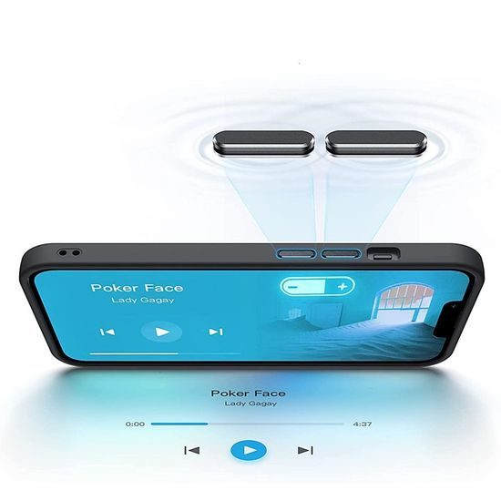 Tech-Protect MagMat MagSafe, iPhone 14 Pro, lila/átlátszó