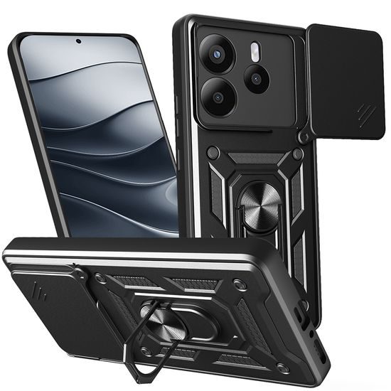 JP CamShield, Xiaomi Redmi Note 14 4G, fekete