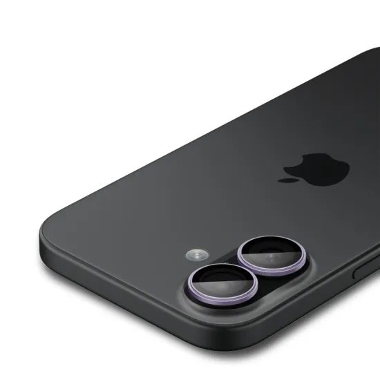 Spigen Optik.TR Ez Fit προστασία κάμερας, 2 τεμάχια, iPhone 16 / 16 Plus / 17, μωβ