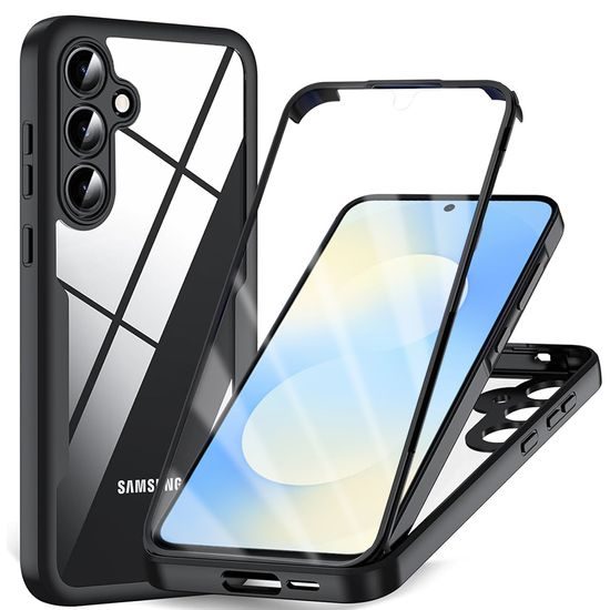 Techsuit ColorVerse 360, Samsung Galaxy S25 FE, μαύρο