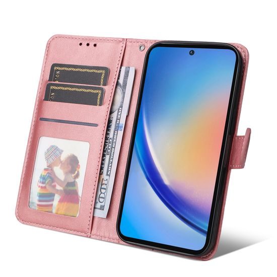 Magnet Case, Samsung Galaxy A35, růžový