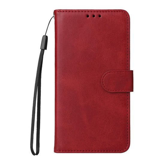Samsung Galaxy A18 klappümbris magnetiga – punane