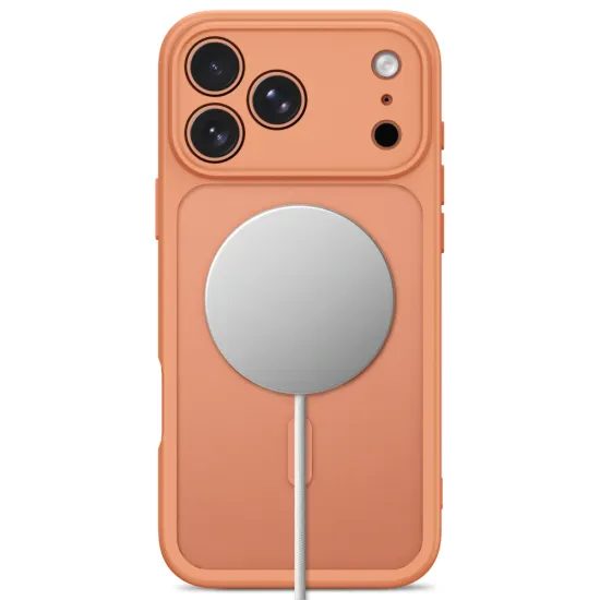 Tech-Protect BasicMag MagSafe Case für iPhone 17 Pro Max / 18 Pro Max - Magnetische Schutzhülle - Orange
