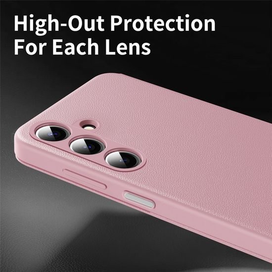 Techsuit SmartView Hülle für Samsung Galaxy A27 5G - Smart View Schutzhülle mit Sichtfenster - Rosa