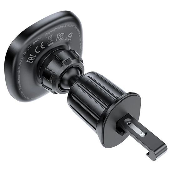 Acefast βάση αυτοκινήτου με ασύρματη φόρτιση D46, 15 W, μαύρη