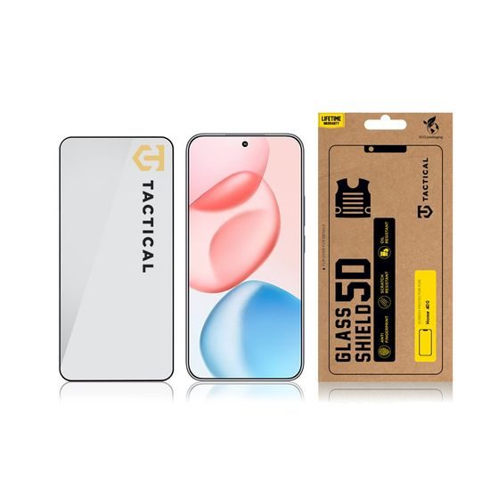 Tactical Glass Shield 5D γυαλί για Honor 400, μαύρο