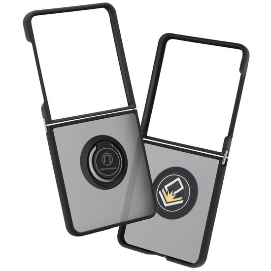 Samsung Galaxy Z Flip 7 / Z Flip 8 ümbris – Techsuit Glinth – must