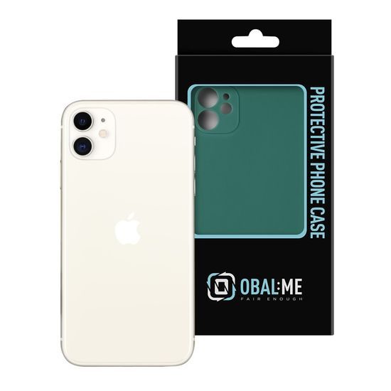 Csomag:ME Matte TPU borító iPhone 11, zöld