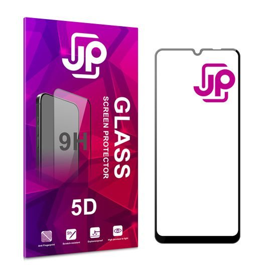 JP 5D Tvrzené sklo, Xiaomi Redmi 12C, černé