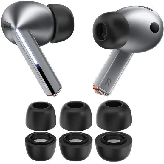 Tech-Protect Ακροφύσια Αυτιών 3 τεμάχια, Samsung Galaxy Buds 3 Pro, γκρι